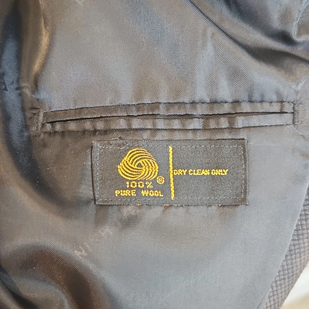 Pierre Balmain Dark Gray Pure Wool Sport Coat Size‎ 42